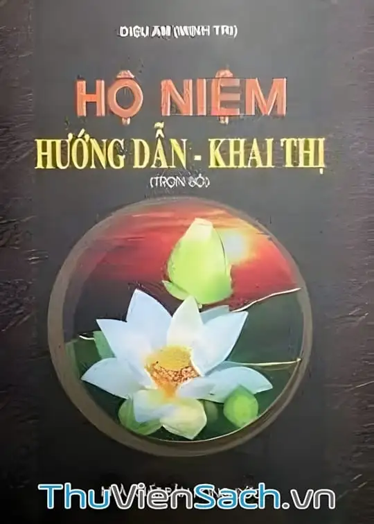 Ảnh bìa sách Hộ Niệm - Hướng Dẫn Khai Thị