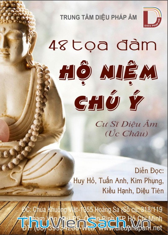Ảnh bìa sách 48 Tọa Đàm Hộ Niệm Chú Ý