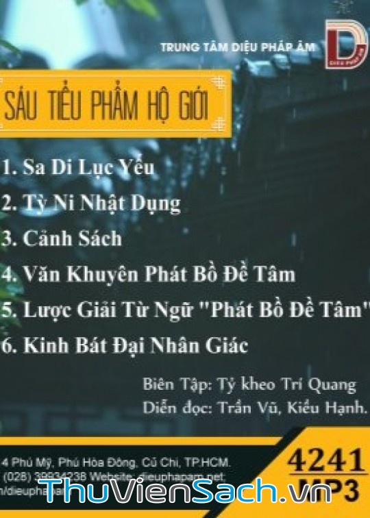 Ảnh bìa sách Sáu Tiểu Phẩm Hộ Giới