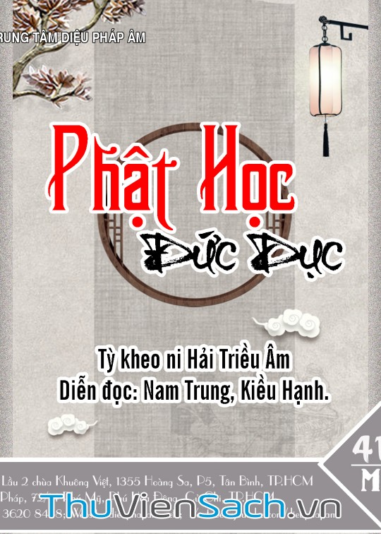 Ảnh bìa sách Phật Học Đức Dục