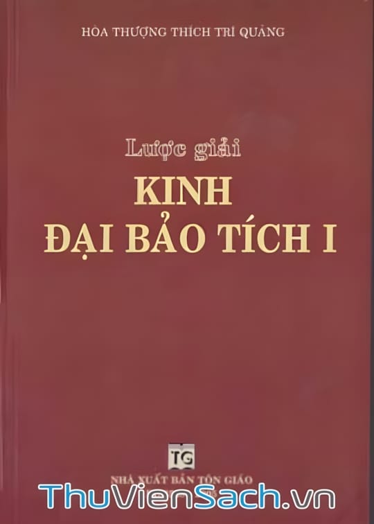 Ảnh bìa sách Lược Giải Kinh Đại Bảo Tích