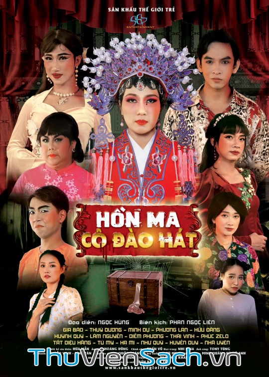 Ảnh bìa sách Hồn Ma Cô Đào Hát