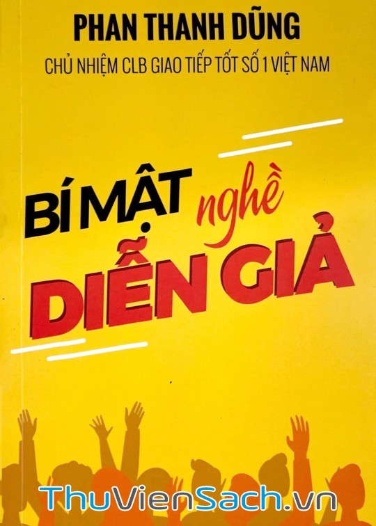 Ảnh bìa sách Bí Mật Nghề Diễn Giả