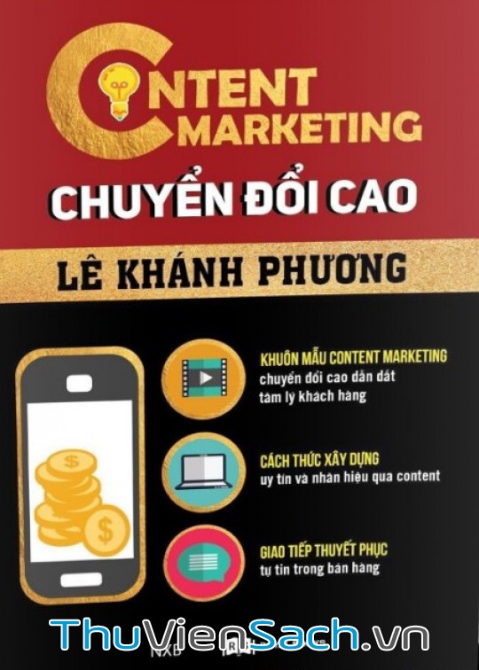 Ảnh bìa sách Content Marketing Chuyển Đổi Cao