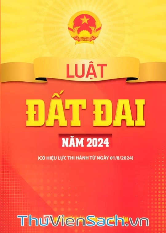 Ảnh bìa sách Luật Đất Đai