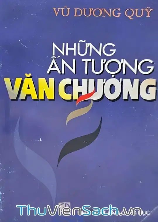 Ảnh bìa sách Những Ấn Tượng Văn Chương