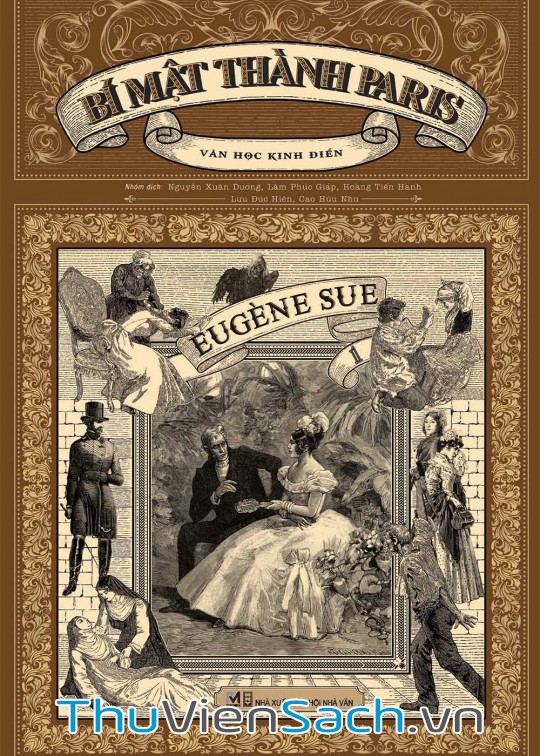 Ảnh bìa sách Bí Mật Thành Paris - Tập 1