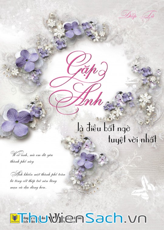 Ảnh bìa sách Gặp Anh Là Điều Bất Ngờ Tuyệt Vời Nhất