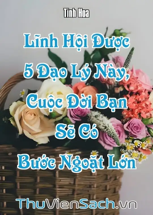 Ảnh bìa sách Lĩnh Hội Được 5 Đạo Lý Này, Cuộc Đời Bạn Sẽ Có Bước Ngoặt Lớn