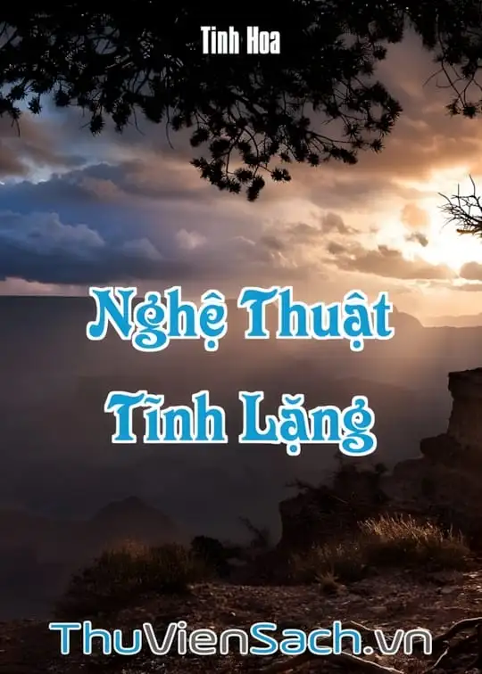 Ảnh bìa sách Nghệ Thuật Tĩnh Lặng