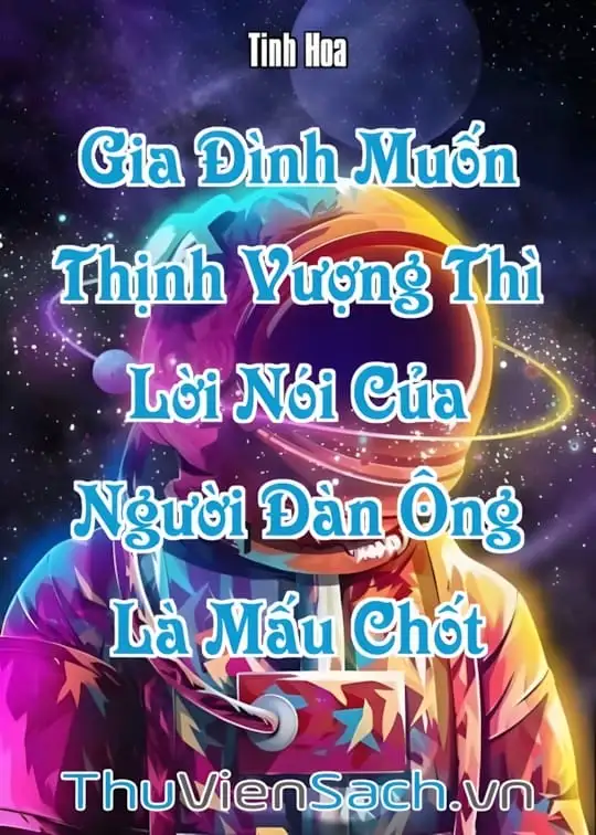 Ảnh bìa sách Gia Đình Muốn Thịnh Vượng Thì Lời Nói Của Người Đàn Ông Là Mấu Chốt