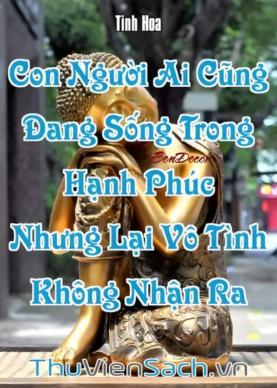 Ảnh bìa sách Con Người Ai Cũng Đang Sống Trong Hạnh Phúc Nhưng Lại Vô Tình Không Nhận Ra