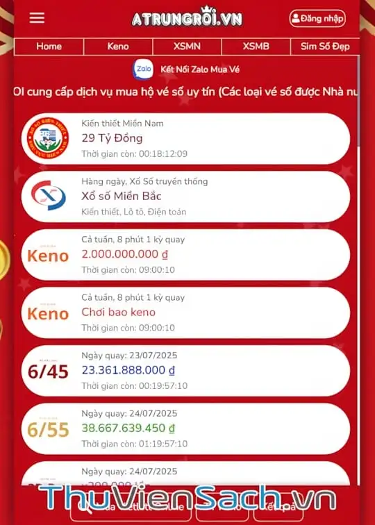 Ảnh bìa sách Cơn Sốt Power 6/55 Online Tiếp Tục Nổ Lớn Với Jackpot 344 Tỉ