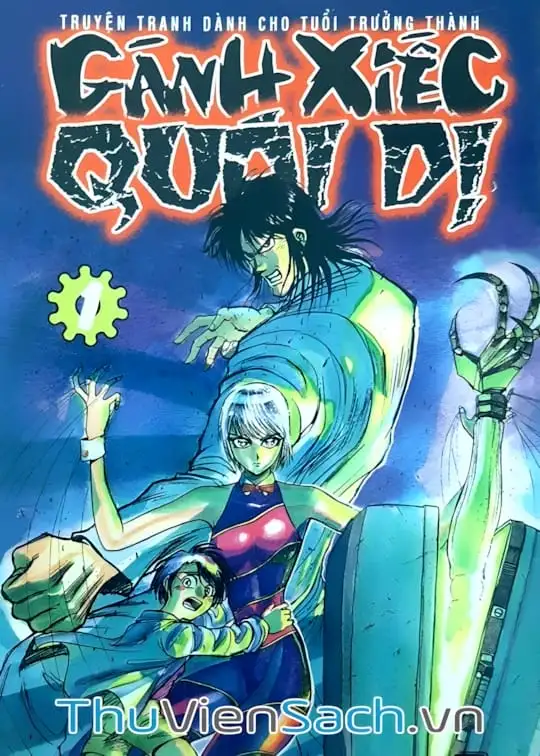 Ảnh bìa sách Gánh Xiếc Quái Dị - Karakuri Circus