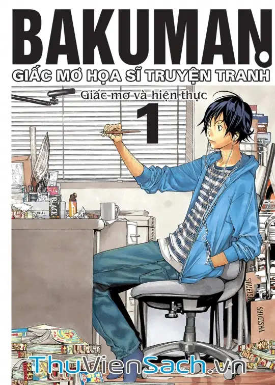Ảnh bìa sách Họa Sĩ Truyện Tranh - Bakuman