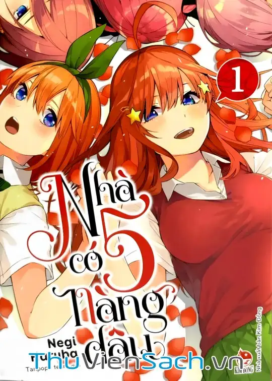 Ảnh bìa sách Nhà Có 5 Nàng Dâu - Gotoubun No Hanayome