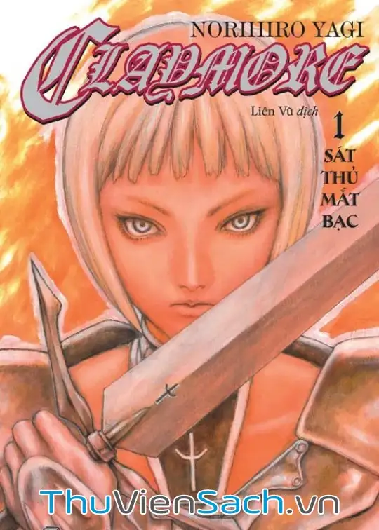 Ảnh bìa sách Claymore Mắt Bạc